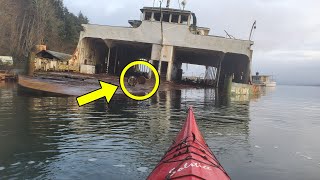 Kayaker Finds Lost Ship From Bermuda Triangle  He Turns Pale By What He Found Inside [upl. by Ahseital255]