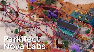 Parkitect Campaign Part 7  Nova Labs  SciFi Park [upl. by Eibbil]