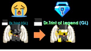 Idiot gets Legendary Title Growtopia [upl. by Rouvin]