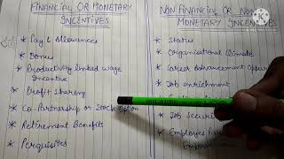 DIRECTING MONETARY AND NON MONETARY INCENTIVES PART 3 EASY EXPLAINED 🔥💥FINANCIAL ampNON FINANCIAL [upl. by Anod210]