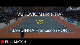 VUKOVIC Mario FRA VS SARDINHA Francisco POR  Open Super 12 Auray 2023 [upl. by Wiltsey]