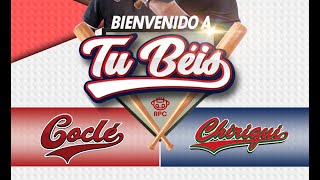 Coclé vs Chiriquí  EN VIVO Juego 4 en la Serie de ocho de Béisbol Juvenil 2024 [upl. by Corella]