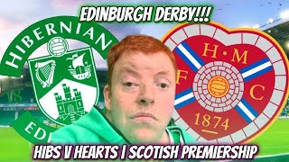 Hibernian 11 hearts hibs drop 2 points matchday vlog 12 [upl. by Ynehteb95]