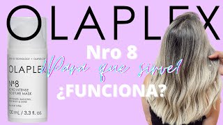 OLAPLEX Nº 8  Que es y cómo usar Olaplex N8  ¿Mejor que el N3  Resultados ANTES Y DESPUÉS [upl. by Netsua997]