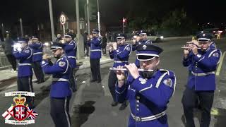 Craigavon Protestant Boys FB  Downshire Guiding Star FB Parade 2024 [upl. by Lirba]