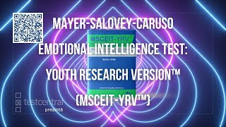 MSCEIT YRV TESTAREA INTELIGENȚEI EMOȚIONALE LA COPII ȘI ADOLESCENȚI 4 MIN [upl. by Marmawke321]