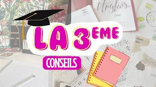 Ce que jaurais aimé savoir Comment réussir son année de 3ème  Back to school 1 [upl. by Bubb251]