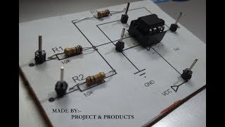 How to make Inverting Summing Amplifier Using Op Amp 741 [upl. by Udelle259]