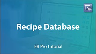 Weintek EasyBuilder Pro tutorial  12Recipe Database [upl. by Gainer142]