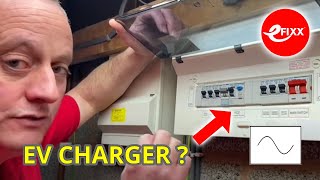 EV CHARGER installation UK  can you connect to an existing CONSUMER UNIT [upl. by Aubine]