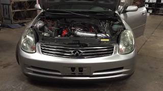 LS swapped G35 w BTR stage 4 cam [upl. by Ronyam]