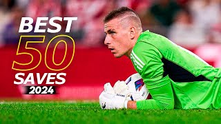 Best 50 Goalkeeper Saves 2024  HD 9 [upl. by Nnyl401]