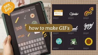 How To Make Your Own GIFs for Instagram Stories tutorial [upl. by Manfred]