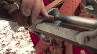 How to fire a 17th Century matchlock musket [upl. by Nedrah]