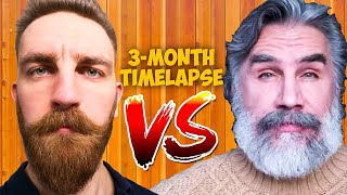 Timelapse Growing a beard for 365 days [upl. by Horace]