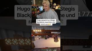 Hugo gewinnt an Stegis Maschiene🤯 craftattack12 gaming clips papaplatte stegi hugo fyp [upl. by Rimidalv977]