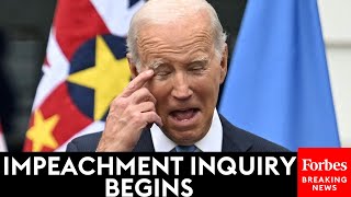 BREAKING NEWS House Oversight Committee Holds Impeachment Inquiry Hearing Into Biden  PART 1 [upl. by Gurevich]