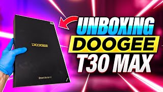 UNBOXING Doogee T30 Max 4K Tablet  ASMR [upl. by Nnyrat]