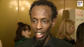 Barkhad Abdi Interview  Captain Philips amp Oscars [upl. by Cowles]