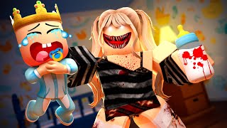 ESCAPE The EVIL NANNY in ROBLOX [upl. by Ahsinik]