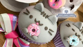 Pusheen Cat cupcakes [upl. by Dric674]