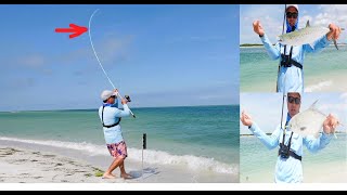 Surf Fishing Clearwater Florida [upl. by Basham]