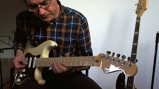 Stratocaster HSS with Lollar Blonde  Imperial Low Wind [upl. by Ninahs]