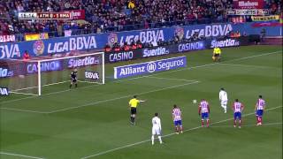 Copa Del Rey 11 02 2014 Atletico Madrid vs Real Madrid  HD  Full Match  1ST  English Commentary [upl. by Enaj]