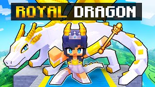 Playing Minecraft as the ROYAL DRAGON [upl. by Eirrej588]