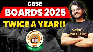 Board Exam 2025 Twice a Year  CBSE Board Exam 2025  Gaurav Tiwari vjme20 [upl. by Niehaus]