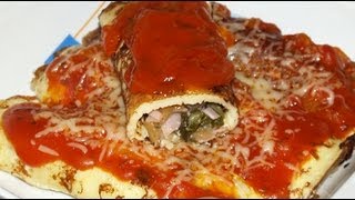 Canelones de Verdura Dukan  Dukan Vegetable Cannelloni  Receta Fase Crucero [upl. by Nylavad]