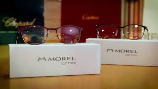 Lightec Collection from Morel France Eyewear [upl. by Nosnhoj640]