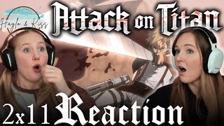 CHARGE 💪  ATTACK ON TITAN  Reaction 2X11 [upl. by Bully]