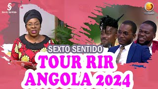 Tour rir Angola 2024  Sexto Sentido  TV ZIMBO [upl. by Spiro557]