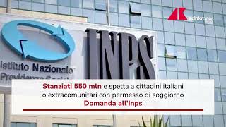 Bonus nido 2023 stanziati 550 milioni di euro [upl. by Anyalram845]