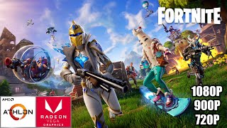 AMD Athlon 3000G Vega 3  8GB Ram  Fortnite Chapter 4 Season OG [upl. by Aical435]