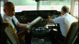 Lufthansa DC1030 cockpit flight Frankfurt Beijing part 1 of 6 [upl. by Roi]