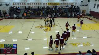 Bishop McNamara vs Bishop Ireton High School Boys JV Basketball [upl. by Lydon]