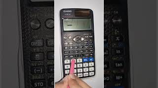 How to do the Adjoint of a matrix in scientific calculator calculator mcq scientificcalculator [upl. by Nairbo919]