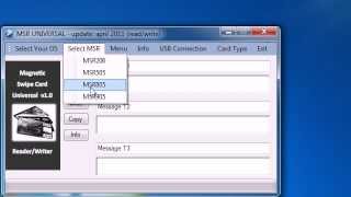 Msr USB Universal Software 10 [upl. by Dahle544]