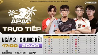 🏆VL PGS 2024 2 APAC CHUNG KẾT  NGÀY 2 🇻🇳 CES 🇻🇳 AGG 🇻🇳 TE 🇻🇳 RS 🇹🇭 DAY 🇹🇭 T5 🇹🇭 TEM [upl. by Lebyram]