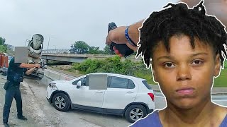 Body Cam Police Chase amp Shooting Of Serial Carjacking Suspects Milwaukee Police June 20 2024 [upl. by Nnaylrebmik759]