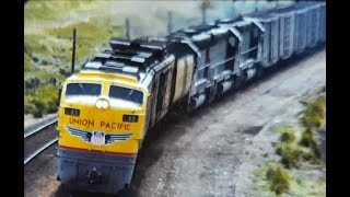 Union Pacific TURBINES 13 7 Ogden Utah 1969 w 170 Cars 8mm Reel Train Video Movie [upl. by Vas]