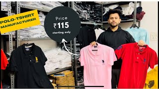 Best POLO Tshirt manufacturer Ludhiana wholesale  Plain POLO Tshirt print on demand wholesale [upl. by Ettena]