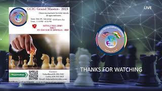 GCIC GRAND MASTER 2023  GCIC LIVE  PART 01 [upl. by Netsirk645]