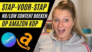 Online Geld Verdienen met NoLow Content Boeken Verkopen op Amazon KDP [upl. by Kaycee]