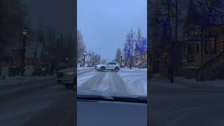 Driving through Breckenridge Colorado Main Street ￼ [upl. by Aneev]