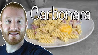 Pâtes Carbonara 🍝 On vous a toujours montré nimporte quoi [upl. by Savvas]