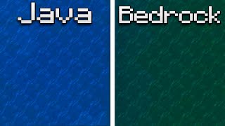 Java vs Bedrock [upl. by Iviv]