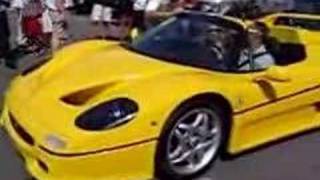 Yellow Ferrari F50 Sound [upl. by Coretta]